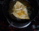A picture of step 3 of Chhola Samosa Chaat.