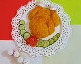 عکس مرحله 5 از دستور پیراشکی طرح مرغ بریون🍗