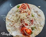 A picture of step 7 of Paneer Tikka Roll.