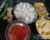 आलू गोभी की सब्जी (Aloo Gobhi Ki Sabzi recipe in hindi) रेसिपी चरण 1 फोटो