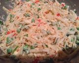 A picture of step 2 of Vegetable potato oven pancakes.