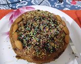 A picture of step 6 of Christmas dry fruits n nuts cake.