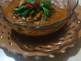 Jamur saus Rendang
