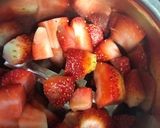A picture of step 9 of STRAWBERRY CHEESECAKE (Baked).