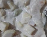 A picture of step 4 of Fruits mix dip.