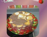 Foto del paso 4 de la receta: Tarta de galletas, chocolate, Nutella y fresas SIN TMX