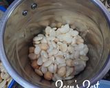 A picture of step 1 of Lima Beans Falafel.