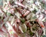 A picture of step 3 of Mexican salad in Indian style.