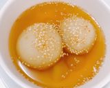 Hình bước làm 7 của món Chè trôi nước nhân đậu xanh