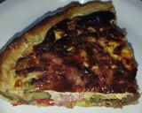 Une image de l'étape 5 de Quiche à la ratatouille.
