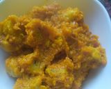 A picture of step 6 of Besan ke gatte.