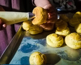 Foto del paso 14 de la receta: Masa de choux y crema pastelera (Croquenmbouche)