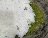 Foto langkah ke 7 dari resep Nasi Ijo Ayam Kemangi.