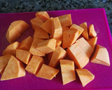 Foto del paso 2 de la receta: Pastel de boniato y calabacín