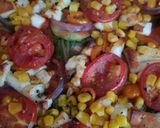 A picture of step 10 of My Homemade Veggie Pizza 😀.