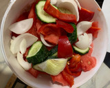 Foto del paso 1 de la receta: Gazpacho con un toque de sandía