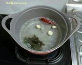 Hình bước làm 2 của món Trứng cút kho nấm 메추리알 버섯조림