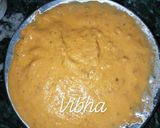 A picture of step 4 of Palak paneer.