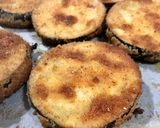 Foto del passaggio 5 della ricetta Zucca panata alle erbe e cotolette di melanzane
