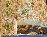 عکس مرحله 6 از دستور کیک باقلوا شعریه 😍(دسرکیک عربی)😋