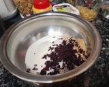 A picture of step 1 of Beetroot cutlet.