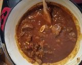A picture of step 4 of Lamb curry.