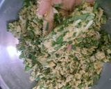 A picture of step 2 of Lauki Spinach Muthiya.