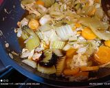Foto del paso 5 de la receta: Timbal de verduras y pollo de cocción