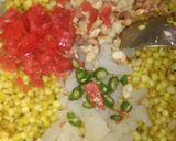 A picture of step 3 of Sago mixture.