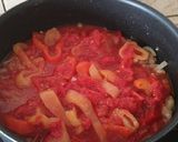 Lecsós szelet tarhonyával recept fázis 6 fotója