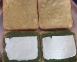 A picture of step 3 of Bread Pakoda.