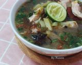 Gambar langkah 3 resipi Sup Ayam Ekspress.