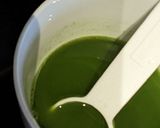 A picture of step 1 of KNK's Matcha Latte.