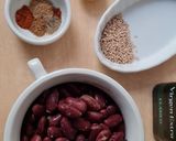 Foto del paso 1 de la receta: "Hummus" de porotos colorados 🫘 Untable de alubias rojas 🫘 hummus Nro. 25 😅