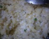 A picture of step 3 of Sabudana khichdi.