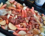 A picture of step 2 of Quick and Easy Beef Stew Bake.
