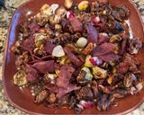 A picture of step 3 of Roasted Turkey Bacon and Brussels Sprouts Mix.