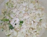 A picture of step 4 of Mutton gobhi.