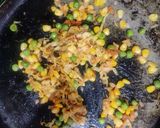 A picture of step 3 of Cheese desi tacos.