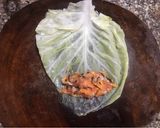 Hình bước làm 3 của món Bắp cải cuộn thịt