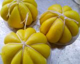 Foto langkah ke 8 dari resep Bakpao Labu Kuning Isi Kacang Hijau.