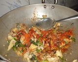 A picture of step 6 of Cauliflower methi rice.