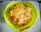Foto langkah ke 6 dari resep Oseng Teri Pepaya muda.