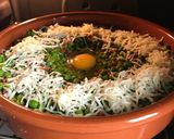 Foto del paso 5 de la receta Guisantes con jamón al horno 🍲