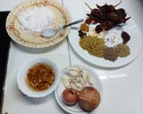 A picture of step 1 of Prawns gassi curry.
