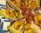 Foto del paso 4 de la receta: Camarones al ajillo con queso y endibias