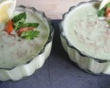 A picture of step 2 of Cold cucumber soup.