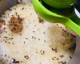 A picture of step 2 of Jeera Rice.