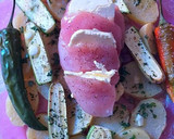 Foto del paso 5 de la receta: Pechuga de pollo al horno con mantequilla y cebollas moradas