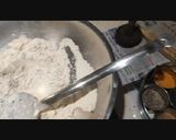 A picture of step 2 of Ukadpendi / उकडपेंडी (maharashtrian wheat Upma).